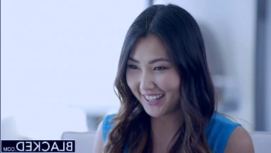 Tight Asian Babe Jade Luv Screams on Massive Black Cock